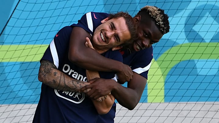 Griezmann et Pogba - équipe de France Griezmann et Pogba - équipe de France