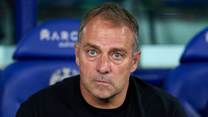 Hansi Flick has voiced his frustration over Barcelona’s financial restraints this summer. 