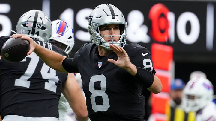 Las Vegas Raiders quarterback Kirk Cousins