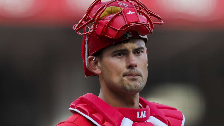 Cincinnati Reds catcher Luke Maile