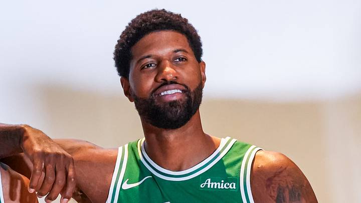 Boston Celtics forward Paul George (13).