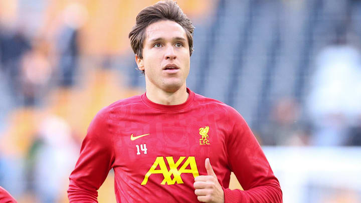Federico Chiesa will miss Liverpool's match against Bologna.