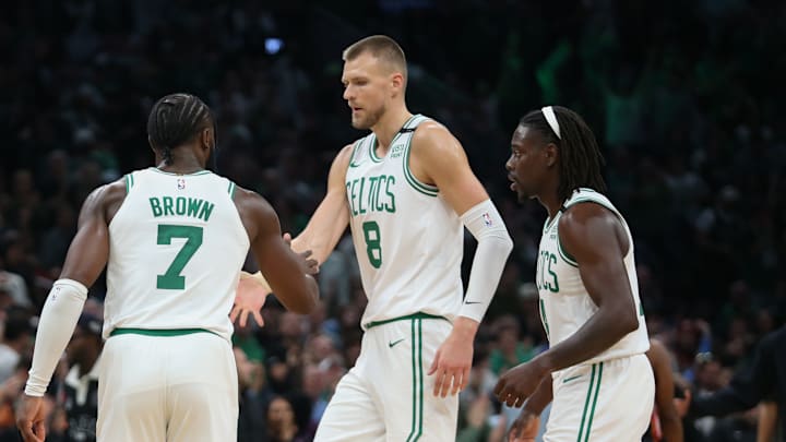 Boston Celtics, Kristaps Porzingis, Jrue Holiday, Sam Hauser, NBA Trade Rumors