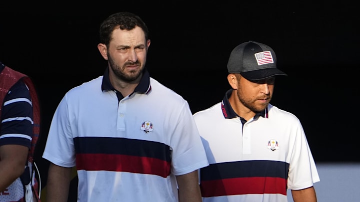 Patrick Cantlay and Xander Schauffele are among eight U.S. Presidents Cup players who were on last year's Ryder Cup team.