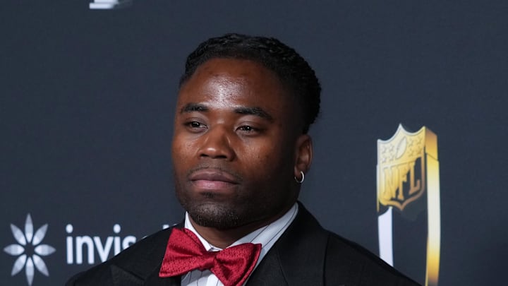 Former Indianapolis Colts cornerback Kenny Moore II on the NFL Honors Red Carpet