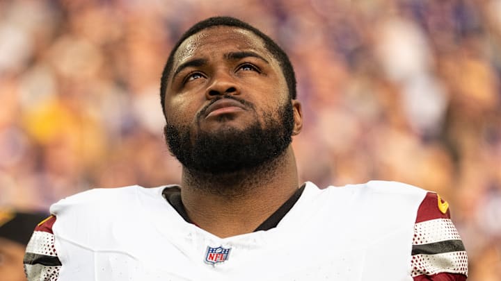 Washington Commanders defensive lineman Johnny Newton