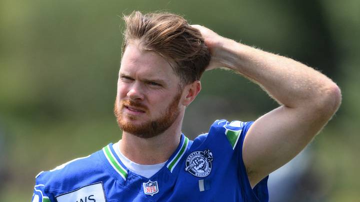 Seattle Seahawks quarterback Sam Darnold Seattle Seahawks quarterback Sam Darnold