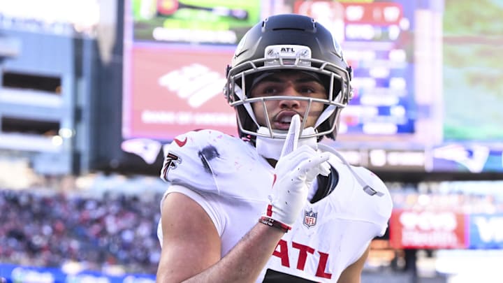 Atlanta Falcons wide receiver Drake London 