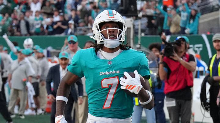 Miami Dolphins wide receiver Caleb Douglas Miami Dolphins wide receiver Caleb Douglas