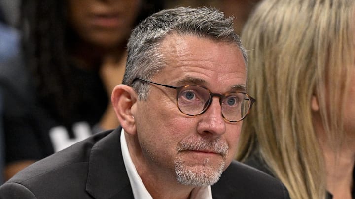 General manager Curt Miller during the game between the Dallas Wings and the Indiana Fever