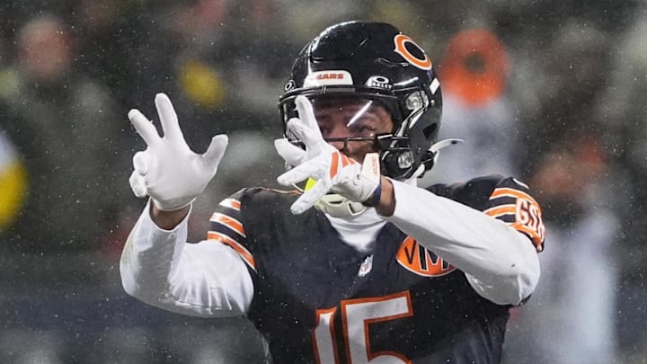 Chicago Bears wide receiver Rome Odunze Chicago Bears wide receiver Rome Odunze