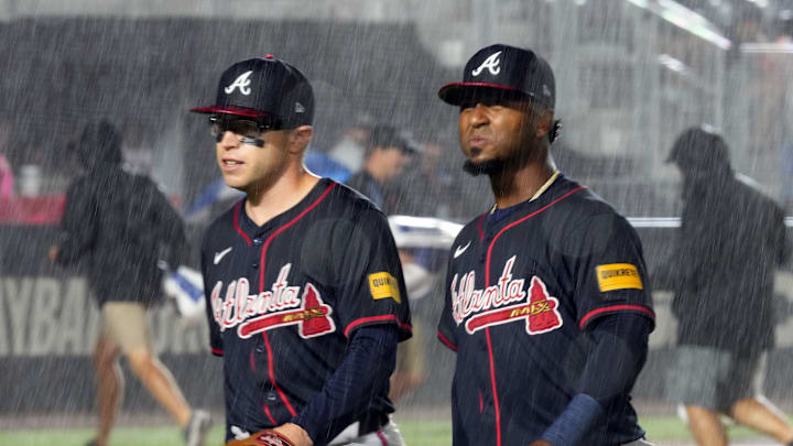 MLB Speedway Classic: Atlanta Braves v Cincinnati Reds MLB Speedway Classic: Atlanta Braves v Cincinnati Reds