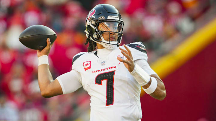 Texans QB C.J. Stroud averaged a disappointing 13 fantasy points per game last season.