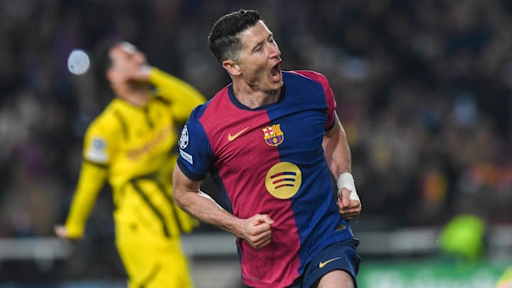 Robert Lewandowski has 29 career goals vs. Borussia Dortmund.