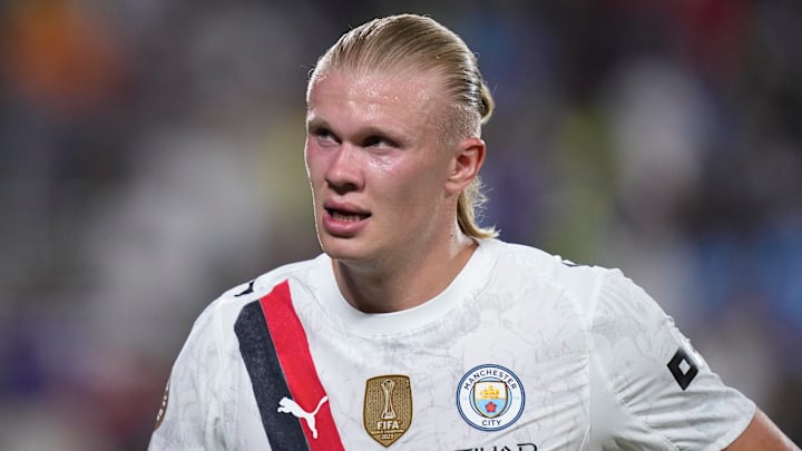 Social media was rife with speculation about what Erling Haaland said.