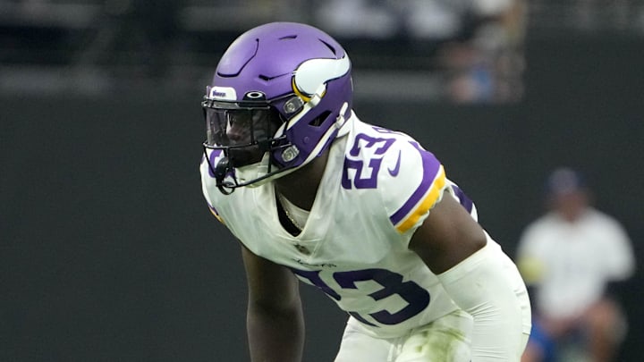 Minnesota Vikings cornerback Andrew Booth Jr.