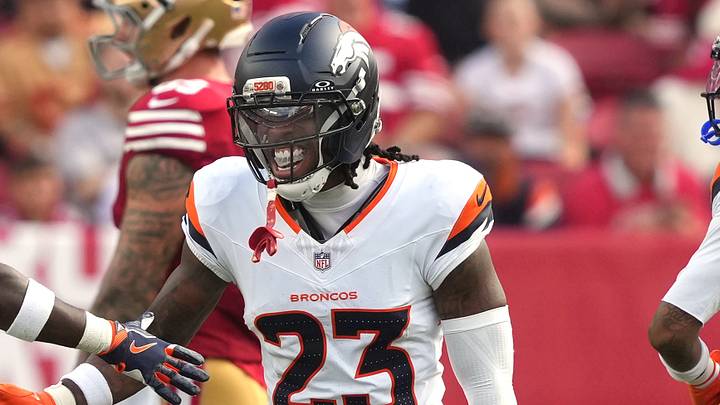 Denver Broncos cornerback Jahdae Barron Denver Broncos cornerback Jahdae Barron