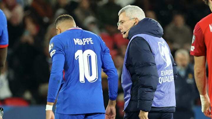 K. Mbappé sorti sur blessure face à l'Azerbaïdjan