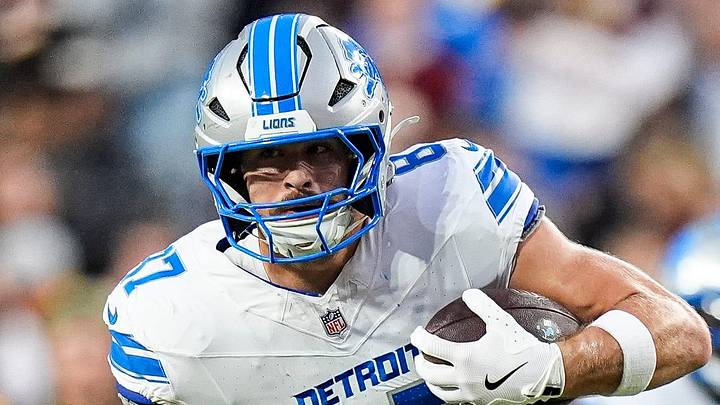 Detroit Lions tight end Sam LaPorta Detroit Lions tight end Sam LaPorta