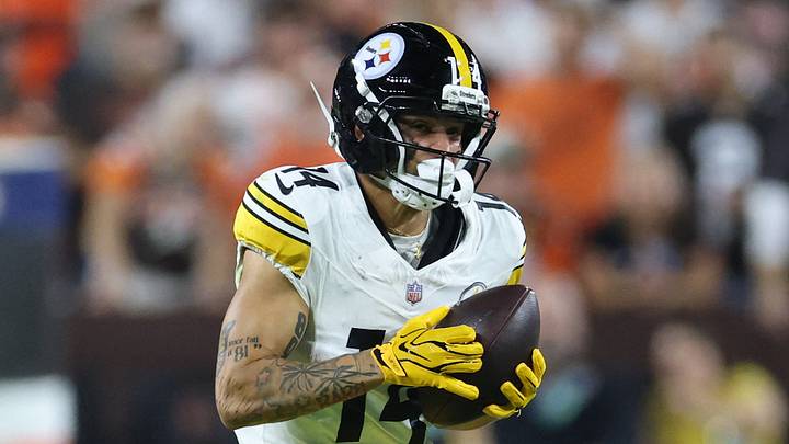 Oct 1, 2026; Cleveland, Ohio, USA; Pittsburgh Steelers wide receiver Roman Wilson (14) makes a catch against the Cleveland Browns in the first half at Huntington Bank Field. Mandatory Credit: Scott Galvin-Imagn Images Oct 1, 2026; Cleveland, Ohio, USA; Pittsburgh Steelers wide receiver Roman Wilson (14) makes a catch against the Cleveland Browns in the first half at Huntington Bank Field. Mandatory Credit: Scott Galvin-Imagn Images