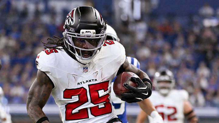 Atlanta Falcons running back Tyler Goodson 