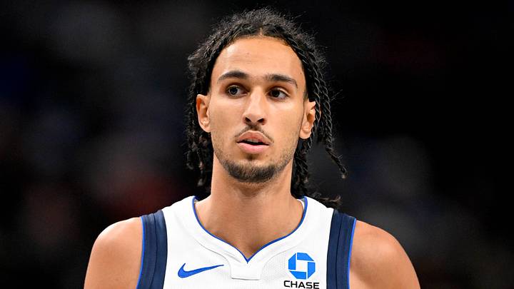 Dallas Mavericks forward Zaccharie Risacher (10) against the Atlanta Hawks at American Airlines Center, Oct 16, 2026.