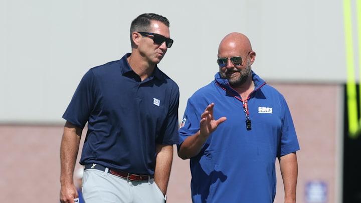 The Giants are parting ways with head coach Brian Daboll but keeping general manager Joe Schoen after a 2-8 start to the 2025 season.