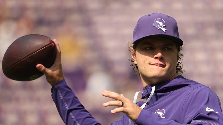 Minnesota Vikings quarterback J.J. McCarthy Minnesota Vikings quarterback J.J. McCarthy