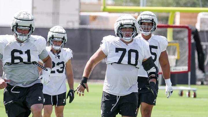 Las Vegas Raiders OL Jackson Powers-Johnson