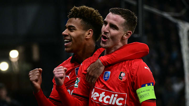 Désiré Doué et Benjamin Bourigeaud - Stade Rennais