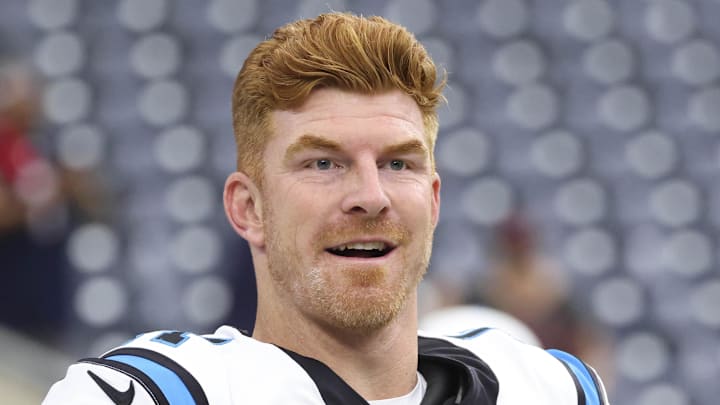 Former Carolina Panthers quarterback Andy Dalton