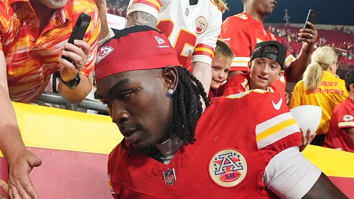 Kansas City Chiefs wide receiver Rashee Rice (4) Kansas City Chiefs wide receiver Rashee Rice (4)