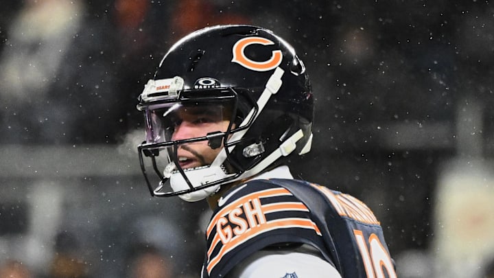 Chicago Bears quarterback Caleb Williams