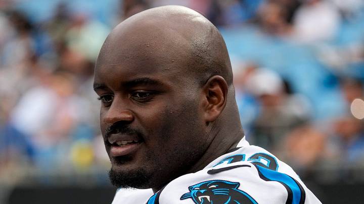 Carolina Panthers offensive tackle Taylor Moton 