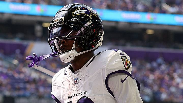 Baltimore Ravens wide receiver LaJohntay Wester Baltimore Ravens wide receiver LaJohntay Wester