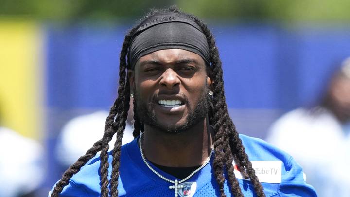 Los Angeles Rams receiver Davante Adams. Los Angeles Rams receiver Davante Adams.