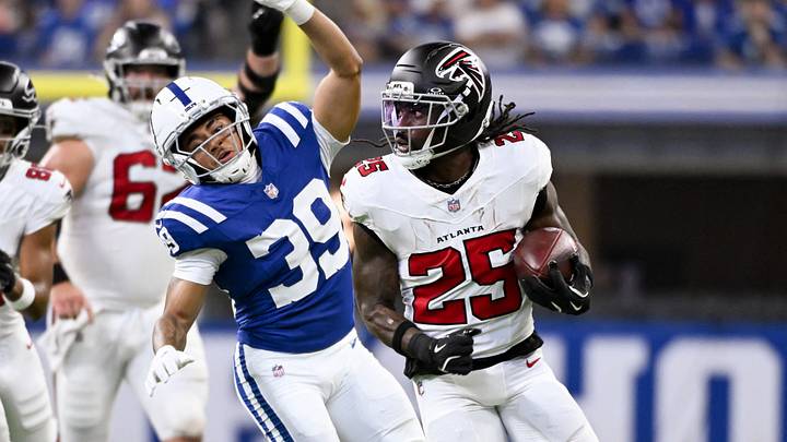 Atlanta Falcons running back Tyler Goodson had a big performance against his former team, the Indianapolis Colts.