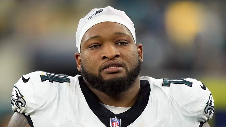 Philadelphia Eagles offensive tackle Fred Johnson