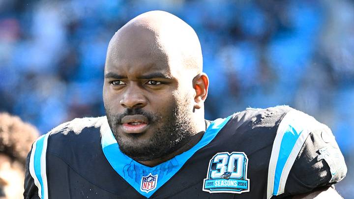 Carolina Panthers offensive tackle Taylor Moton
