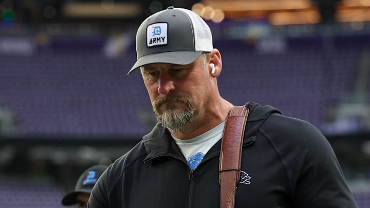 Detroit Lions head coach Dan Campbell.