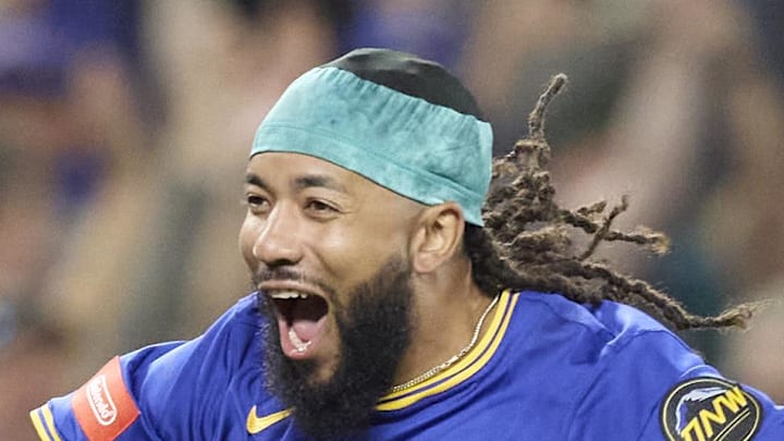 Seattle Mariners shortstop J.P. Crawford (3) runs home on his walk two-run home run off Texas Rangers pitcher Robert Garcia (62) at T-Mobile Park on Aug. 1. Seattle Mariners shortstop J.P. Crawford (3) runs home on his walk two-run home run off Texas Rangers pitcher Robert Garcia (62) at T-Mobile Park on Aug. 1.