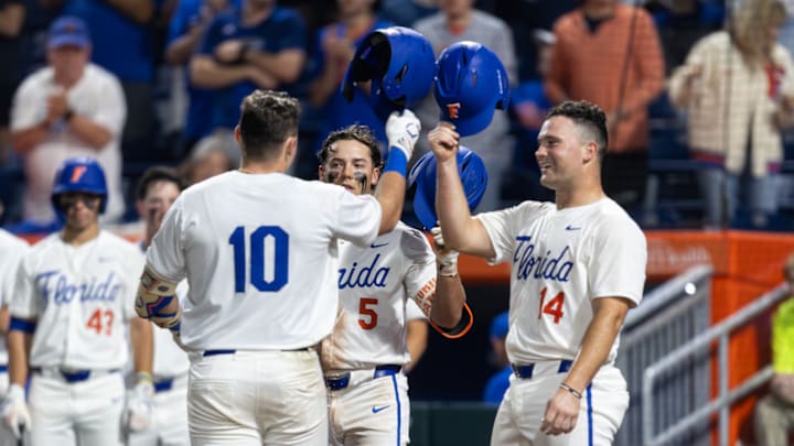 The Florida Gators, seen here earlier this season against Kennesaw State, had a big bounce-back win over Florida State on Tuesday. The Florida Gators, seen here earlier this season against Kennesaw State, had a big bounce-back win over Florida State on Tuesday.