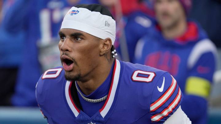 Buffalo Bills wide receiver Keon Coleman