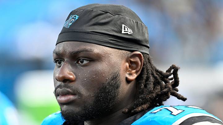 Carolina Panthers offensive tackle Ikem Ekwonu