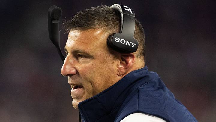 Aug 22, 2026; Foxborough, Massachusetts, USA; New England Patriots head coach Mike Vrabel in the second quarter against the Philadelphia Eagles at Gillette Stadium. Mandatory Credit: Edward Finan-Imagn Images Aug 22, 2026; Foxborough, Massachusetts, USA; New England Patriots head coach Mike Vrabel in the second quarter against the Philadelphia Eagles at Gillette Stadium. Mandatory Credit: Edward Finan-Imagn Images