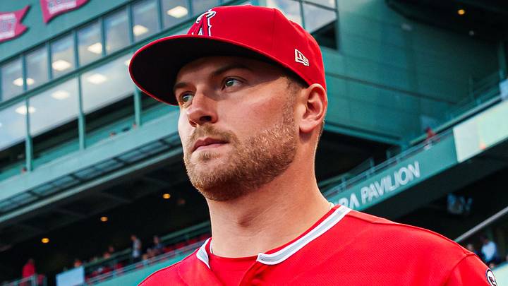 Sep 8, 2026; Boston, Massachusetts, USA; Los Angeles Angels pitcher Reid Detmers (48) walks to the bullpen before the start of the game against the Boston Red Sox at Fenway Park. Mandatory Credit: David Butler II-Imagn Images Sep 8, 2026; Boston, Massachusetts, USA; Los Angeles Angels pitcher Reid Detmers (48) walks to the bullpen before the start of the game against the Boston Red Sox at Fenway Park. Mandatory Credit: David Butler II-Imagn Images