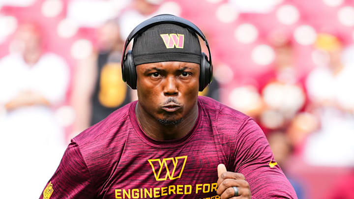 Washington Commanders wide receiver Terry McLaurin