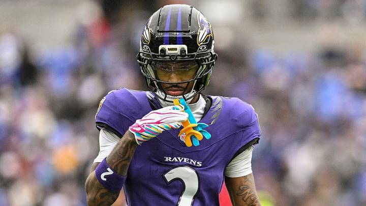 Baltimore Ravens cornerback Nate Wiggins