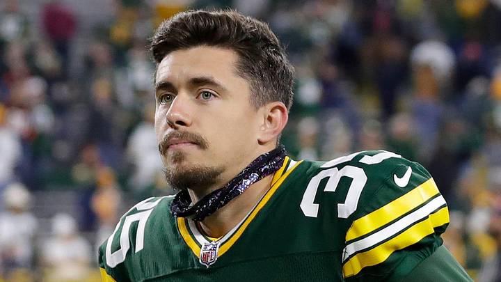 Green Bay Packers kicker Lucas Havrisik