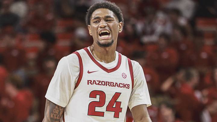 Arkansas Razorbacks Billy Richmond during game against the Jackson State Tigers at Bud Walton Arena in Fayetteville, Ark. Arkansas Razorbacks Billy Richmond during game against the Jackson State Tigers at Bud Walton Arena in Fayetteville, Ark.